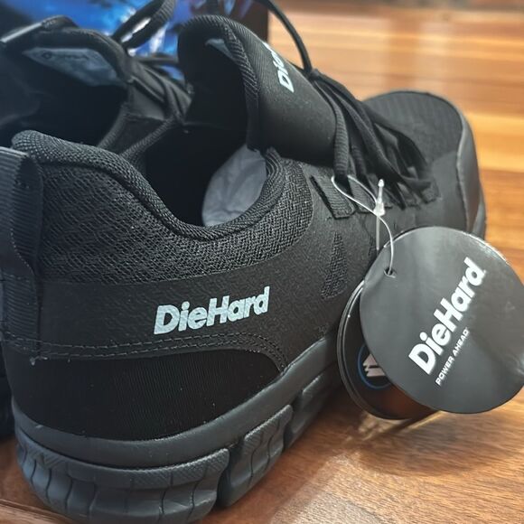 Die Hard Bonneville Black Men Comp Toe Athletic Safety Shoe Size 11 Wide DH20122 - Picture 11 of 12